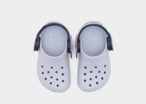 CIABATTA LAVANDA CON UNICORNO E LUCI CROCS - Angel Luxury