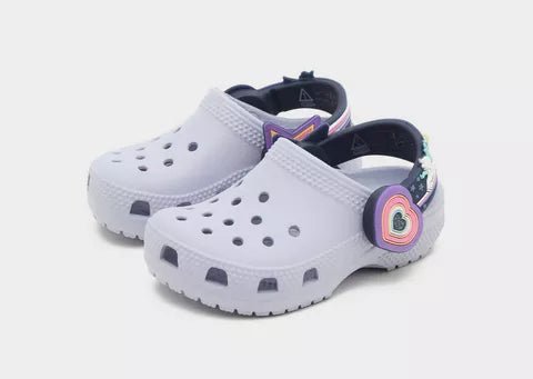 CIABATTA LAVANDA CON UNICORNO E LUCI CROCS - Angel Luxury