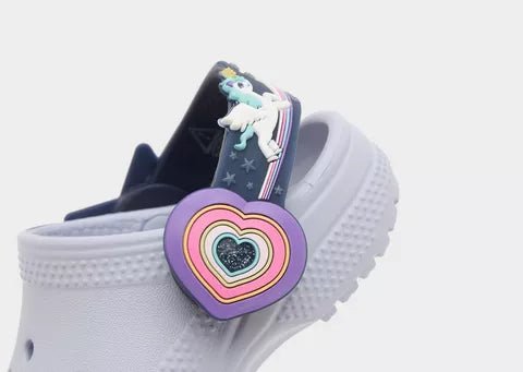 CIABATTA LAVANDA CON UNICORNO E LUCI CROCS - Angel Luxury