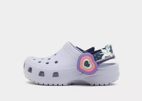 CIABATTA LAVANDA CON UNICORNO E LUCI CROCS - Angel Luxury