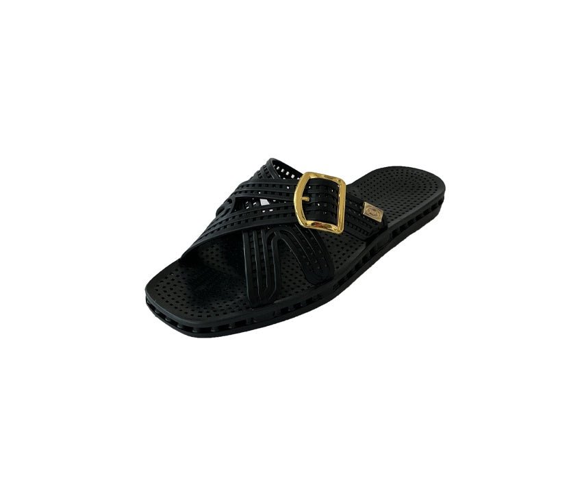 CIABATTA MESSICO CITY NERA SENSI - Angel Luxury