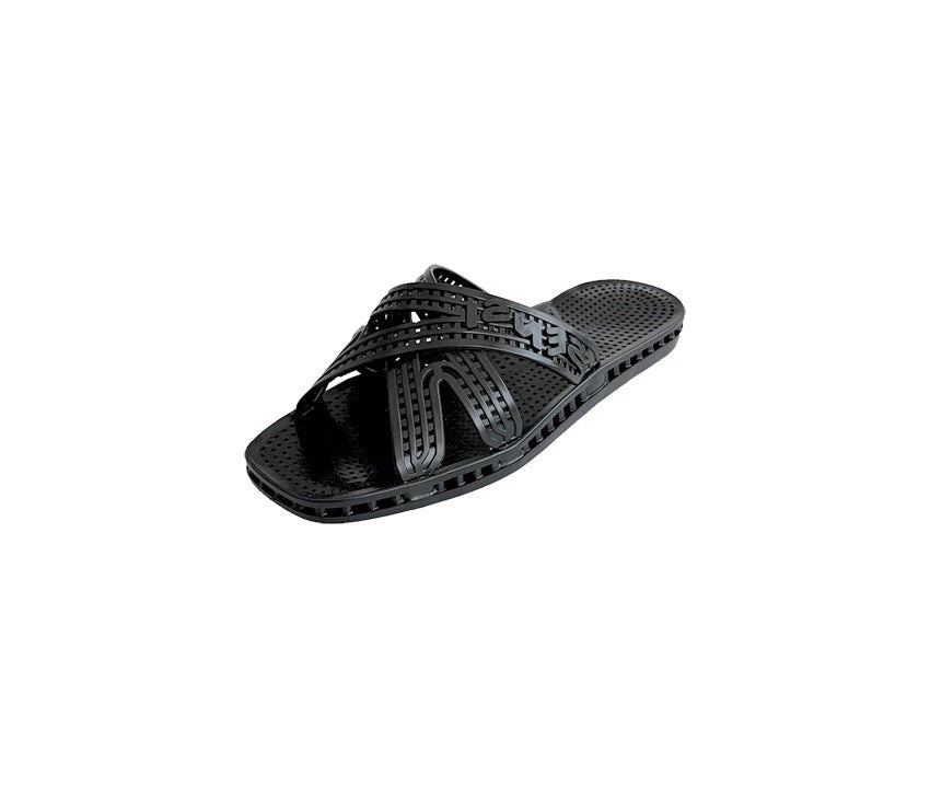 CIABATTA UOMO CITY MESSICO NERA - Angel Luxury