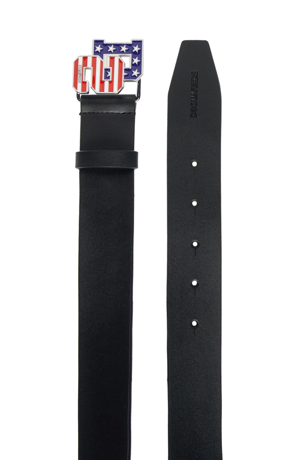 CINTURA IN PELLE CON FIBBIA D2 USA - Angel Luxury