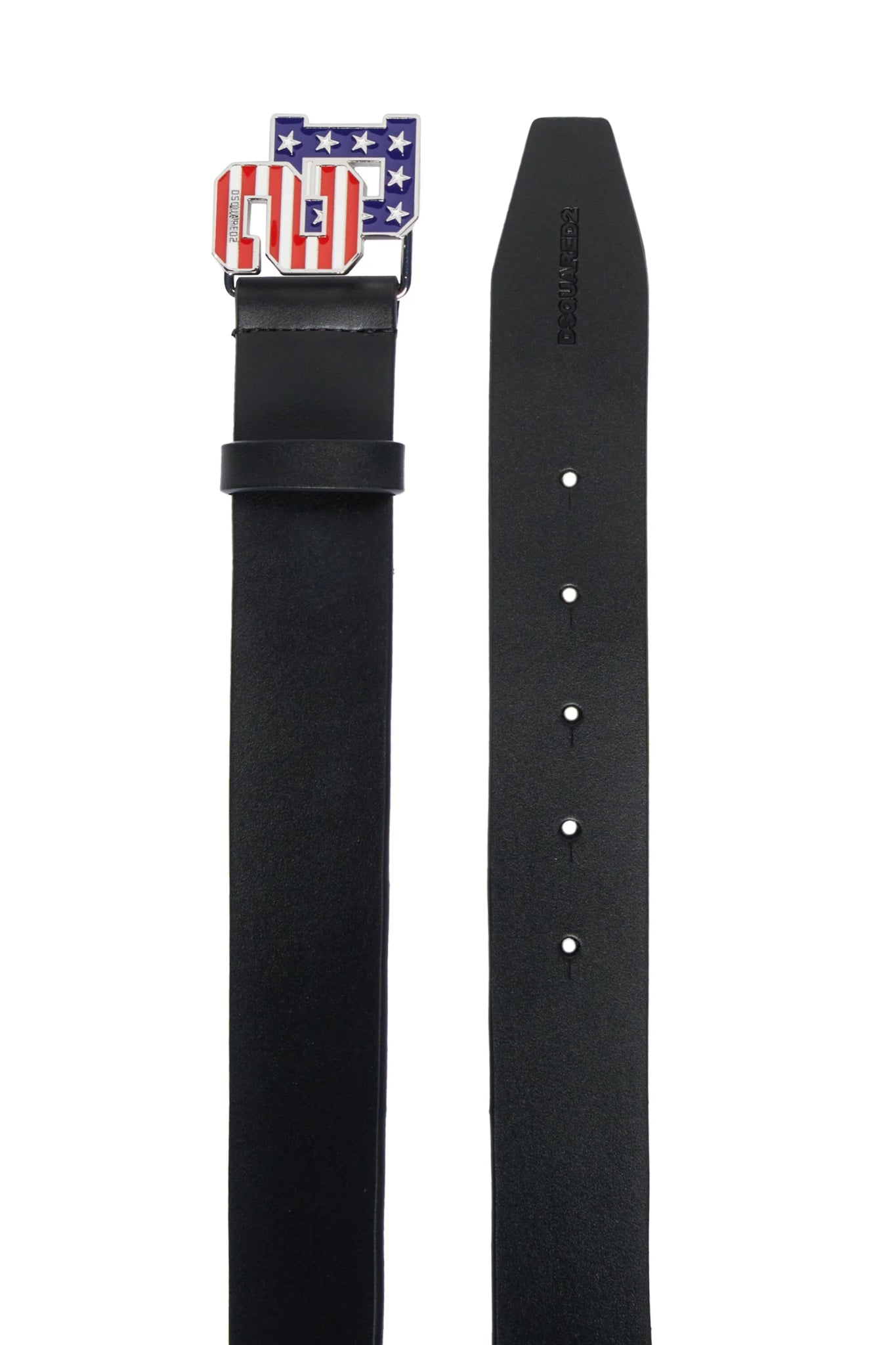 CINTURA IN PELLE CON FIBBIA D2 USA - Angel Luxury