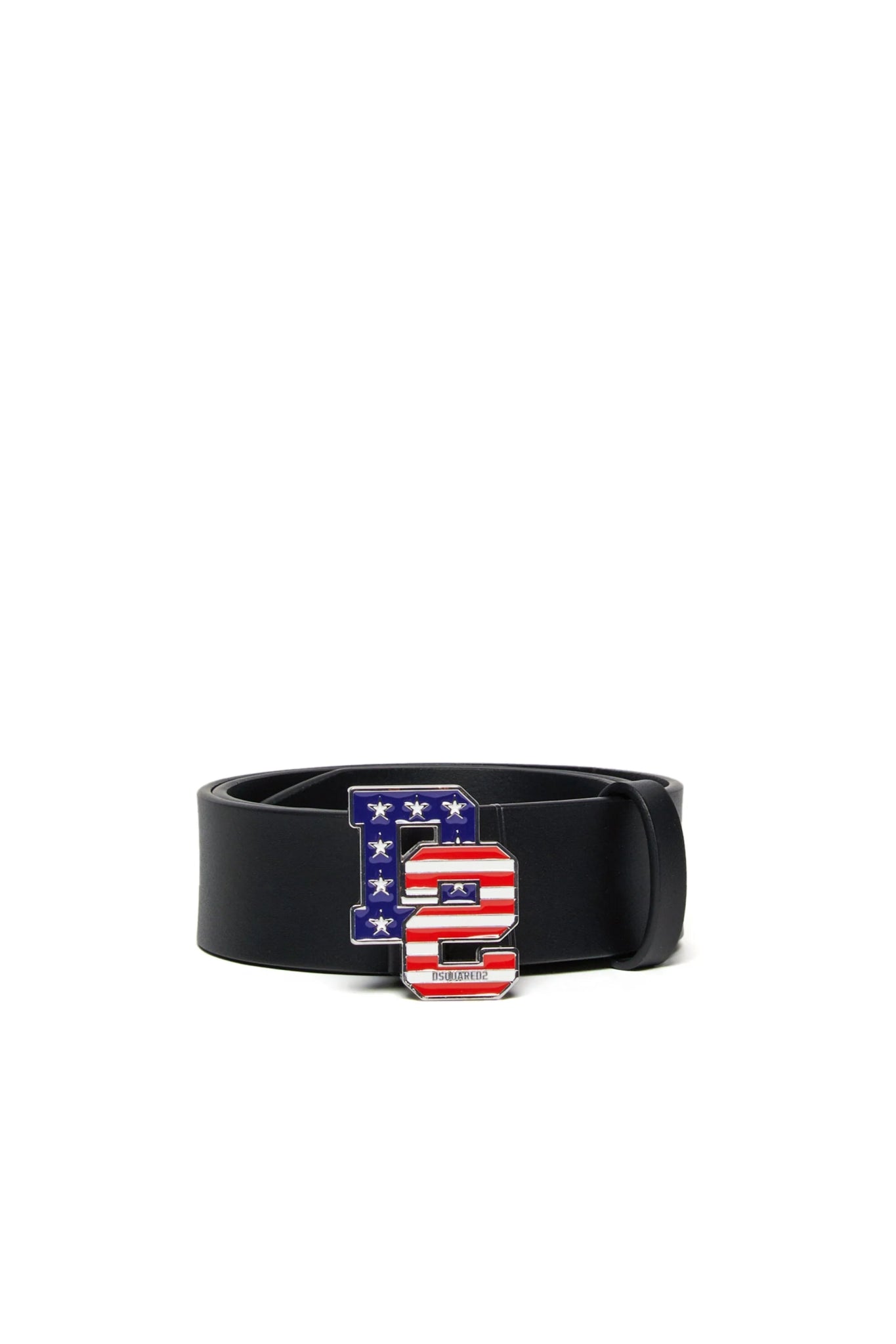 CINTURA IN PELLE CON FIBBIA D2 USA - Angel Luxury