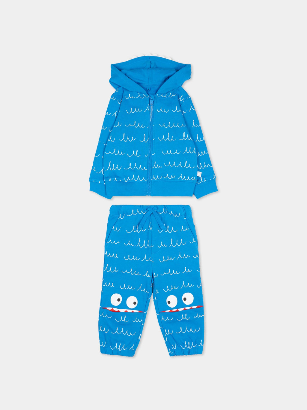 COMPLETO AZZURRO LOGATO STELLA MCCARTNEY - Angel Luxury