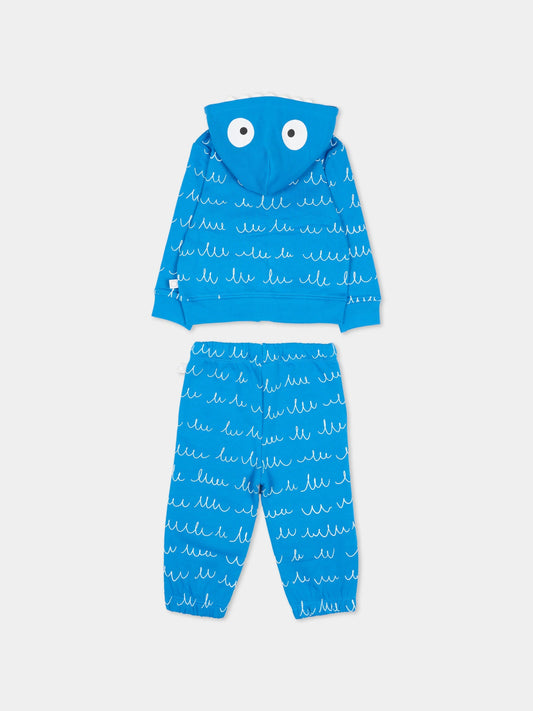 COMPLETO AZZURRO LOGATO STELLA MCCARTNEY - Angel Luxury