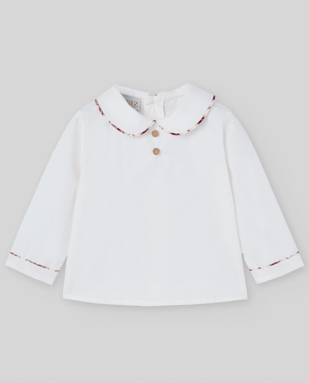 COMPLETO CAMICIA+SHORTS CON BRETELLE A QUADRI ROSSO PAZ RODRIGUEZ - Angel Luxury