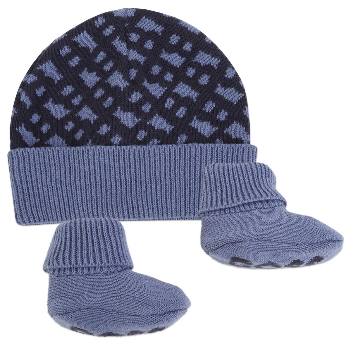 COMPLETO CAPPELLO E SCARPETTE MARINE HUGO BOSS - Angel Luxury