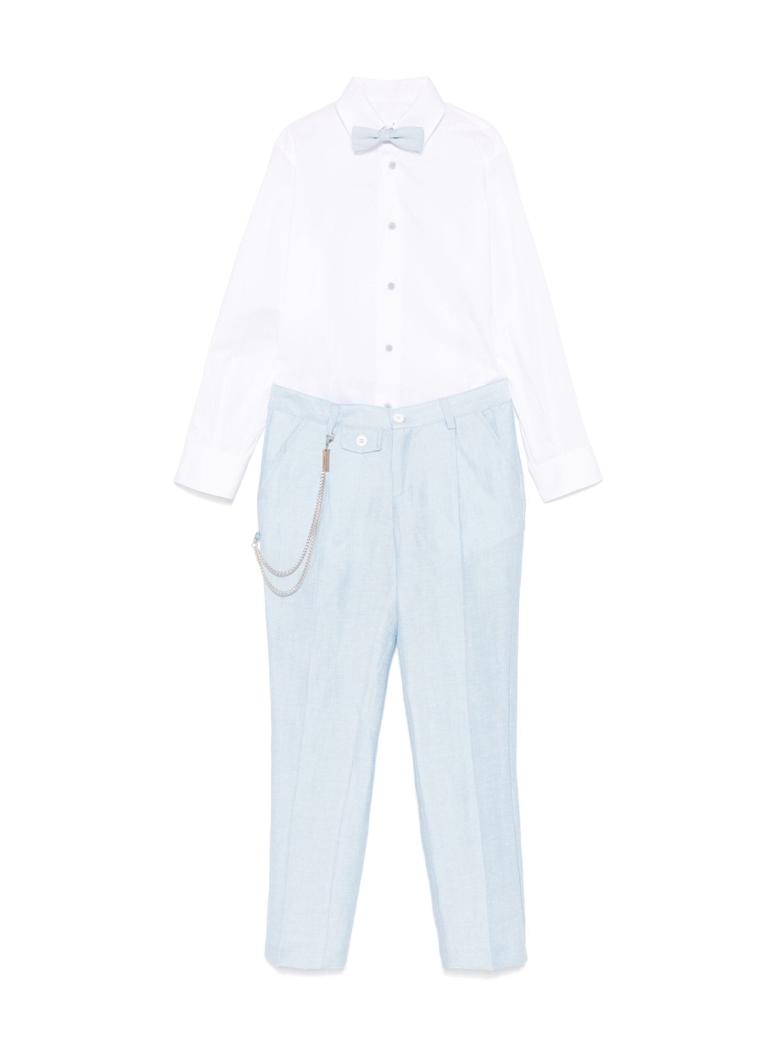 COMPLETO CELESTE DOPPIOPETTO COLORI CHIARI - Angel Luxury