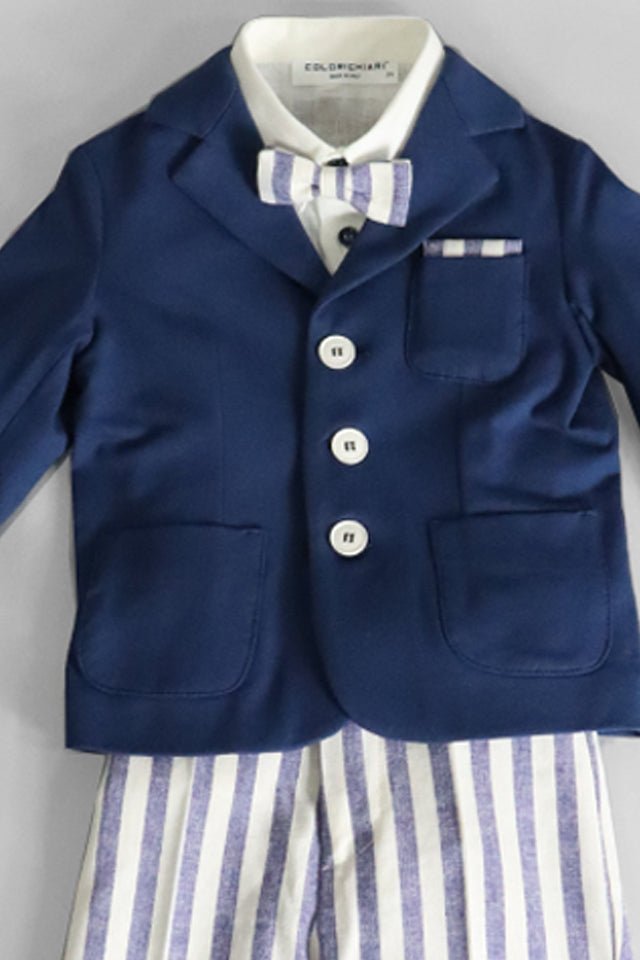 Completo Colori Chiari 5 pezzi blu baltico - Angel Luxury