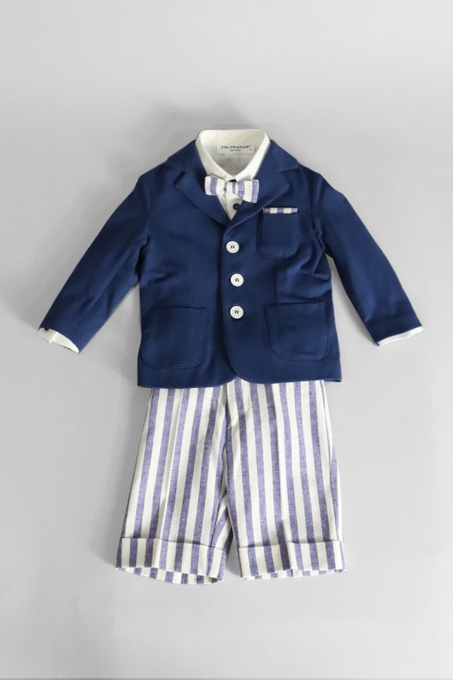 Completo Colori Chiari 5 pezzi blu baltico - Angel Luxury