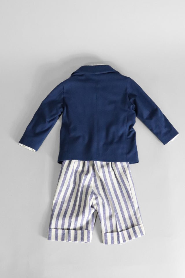 Completo Colori Chiari 5 pezzi blu baltico - Angel Luxury