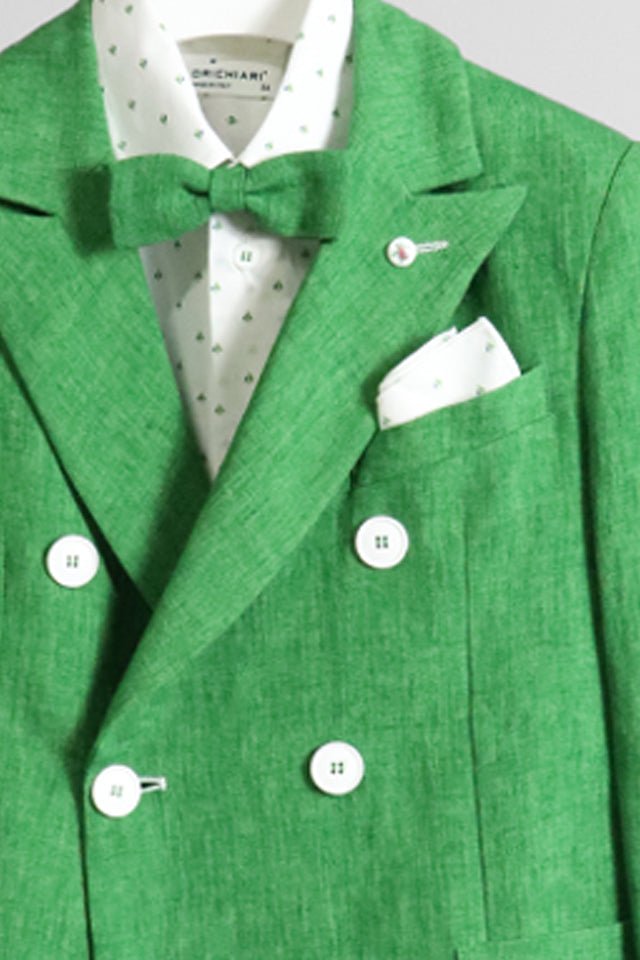 Completo Colori Chiari 5 pezzi verde - Angel Luxury