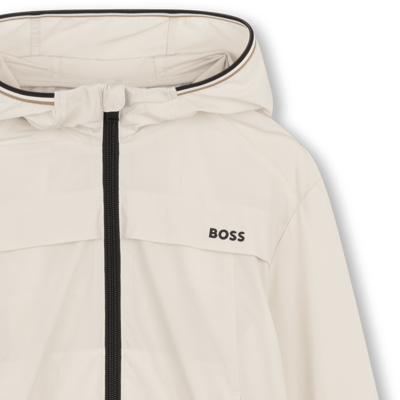 COMPLETO DI GIACCA + BERMUDA BEIGE CHIARO BOSS - Angel Luxury