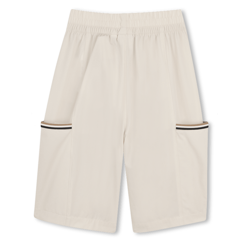 COMPLETO DI GIACCA + BERMUDA BEIGE CHIARO BOSS - Angel Luxury