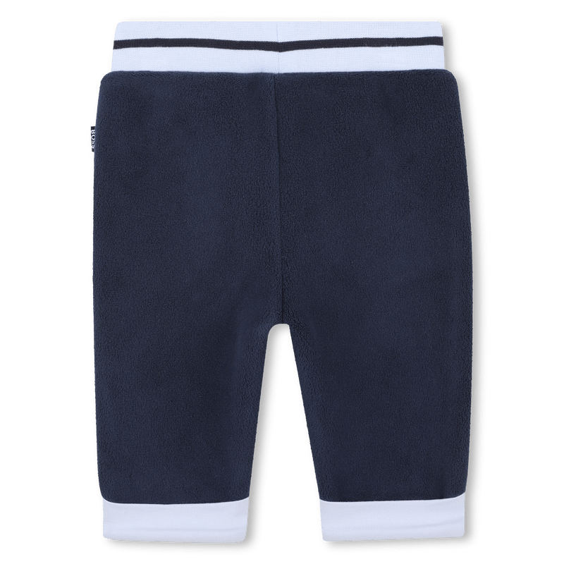 COMPLETO FELPA CON CIAPPE+ PANTALONE BLU IN PILE HUGO BOSS - Angel Luxury