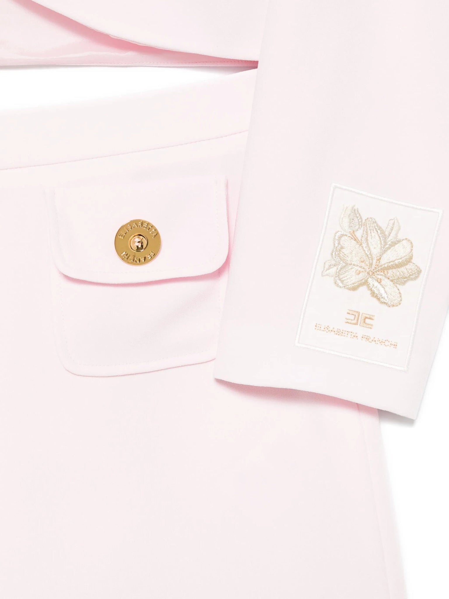 COMPLETO GIACCA +GONNA ROSA QUARZO ELISABETTA FRANCHI - Angel Luxury