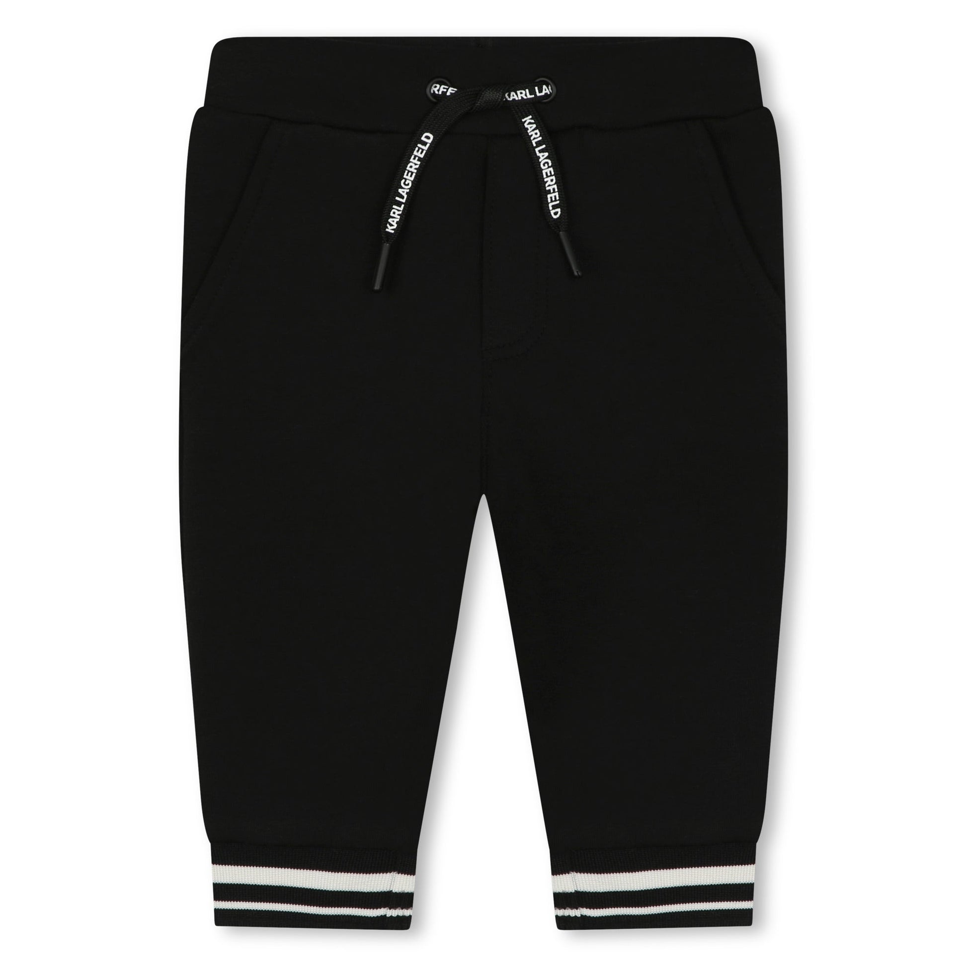 COMPLETO JOGGING 3PZ NERO KARL LAGERFELD - Angel Luxury