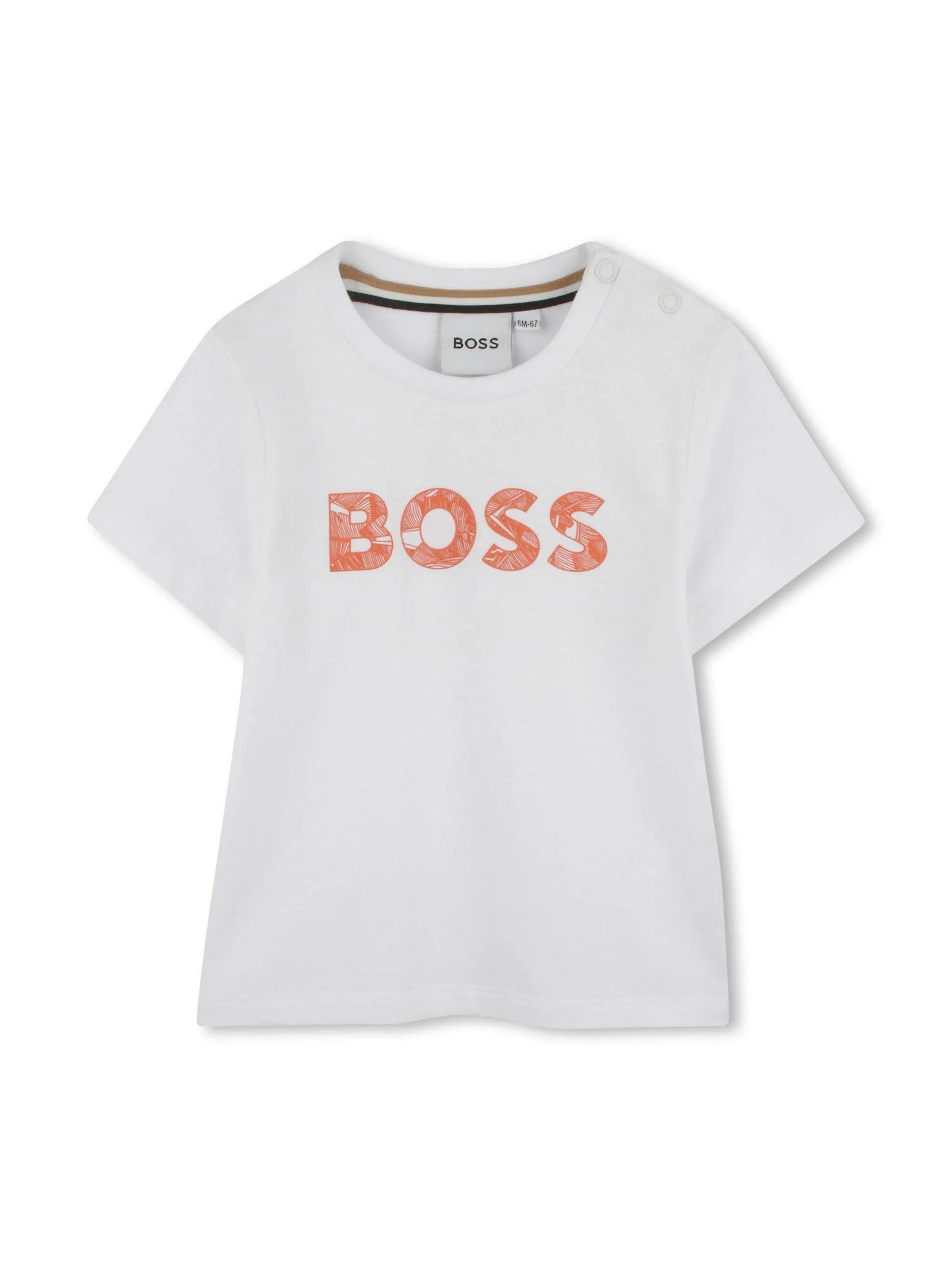 COMPLETO MAGLIA+BERMUDA BIANO/MARRONE HUGO BOSS - Angel Luxury