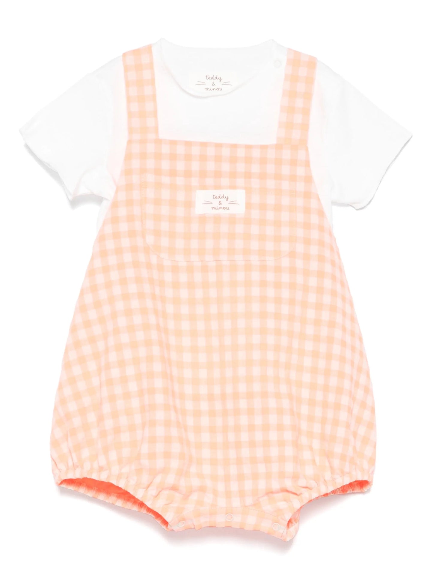 COMPLETO MAGLIA/SALOPETTE TEDDY & MINOU - Angel Luxury
