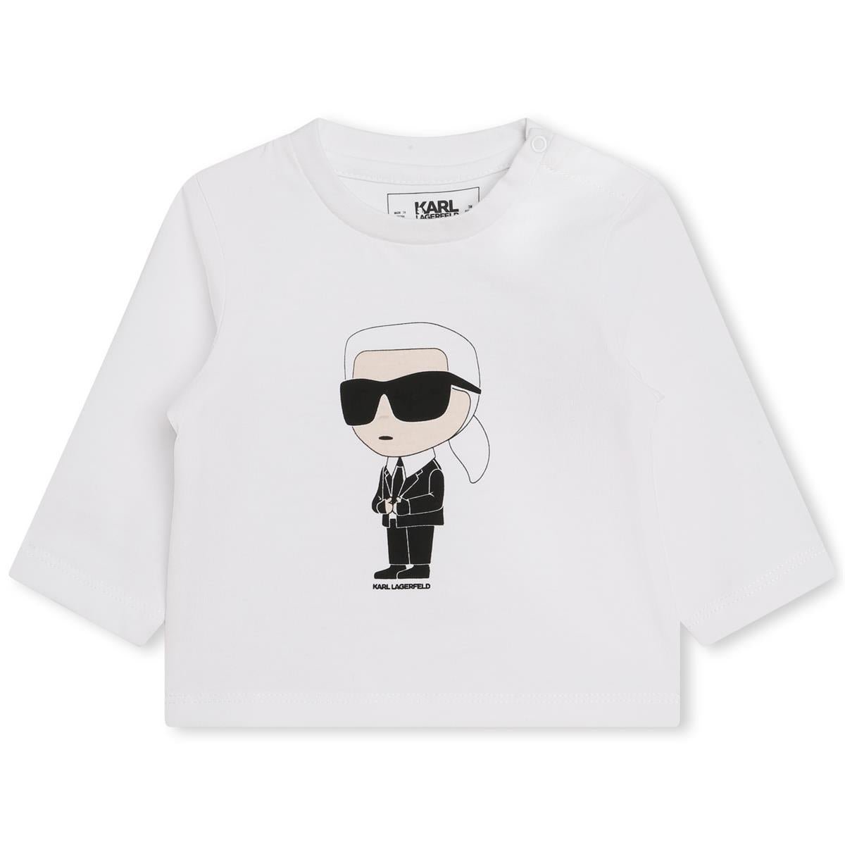 COMPLETO NERO KARL LAGERFELD - Angel Luxury