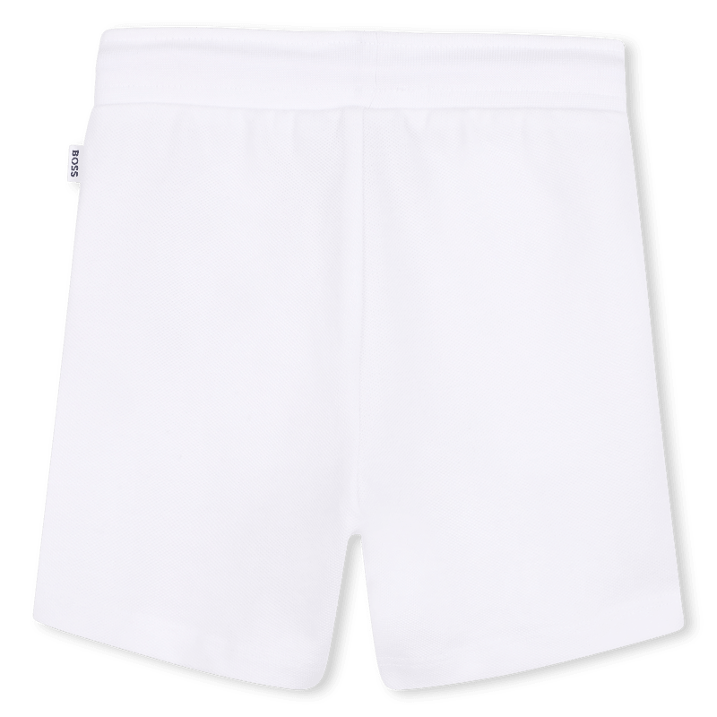 COMPLETO POLO BEIGE +BERMUDA BIANCO BOSS - Angel Luxury