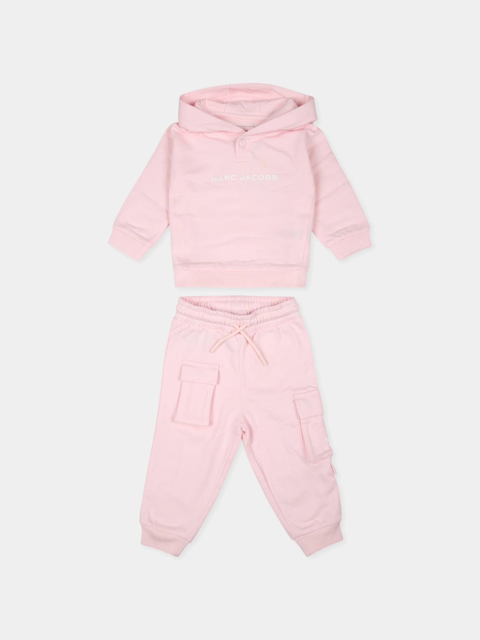 COMPLETO ROSA FELPA E PANTALONE MARC JACOBS - Angel Luxury