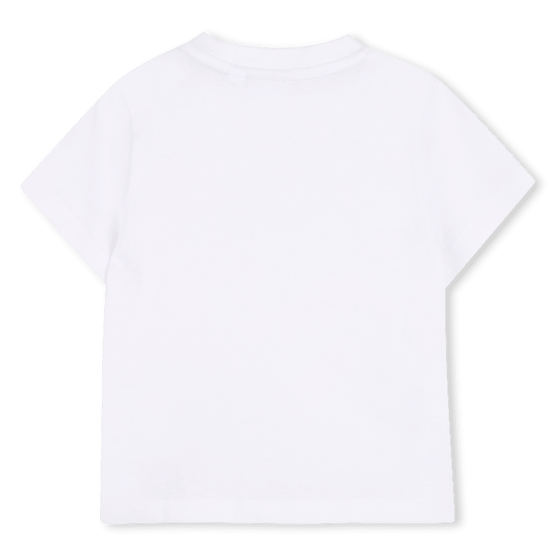 COMPLETO T - SHIRT BIANCA + BERMUDA NERO CON LOGO BEIGE - NERO BOSS - Angel Luxury