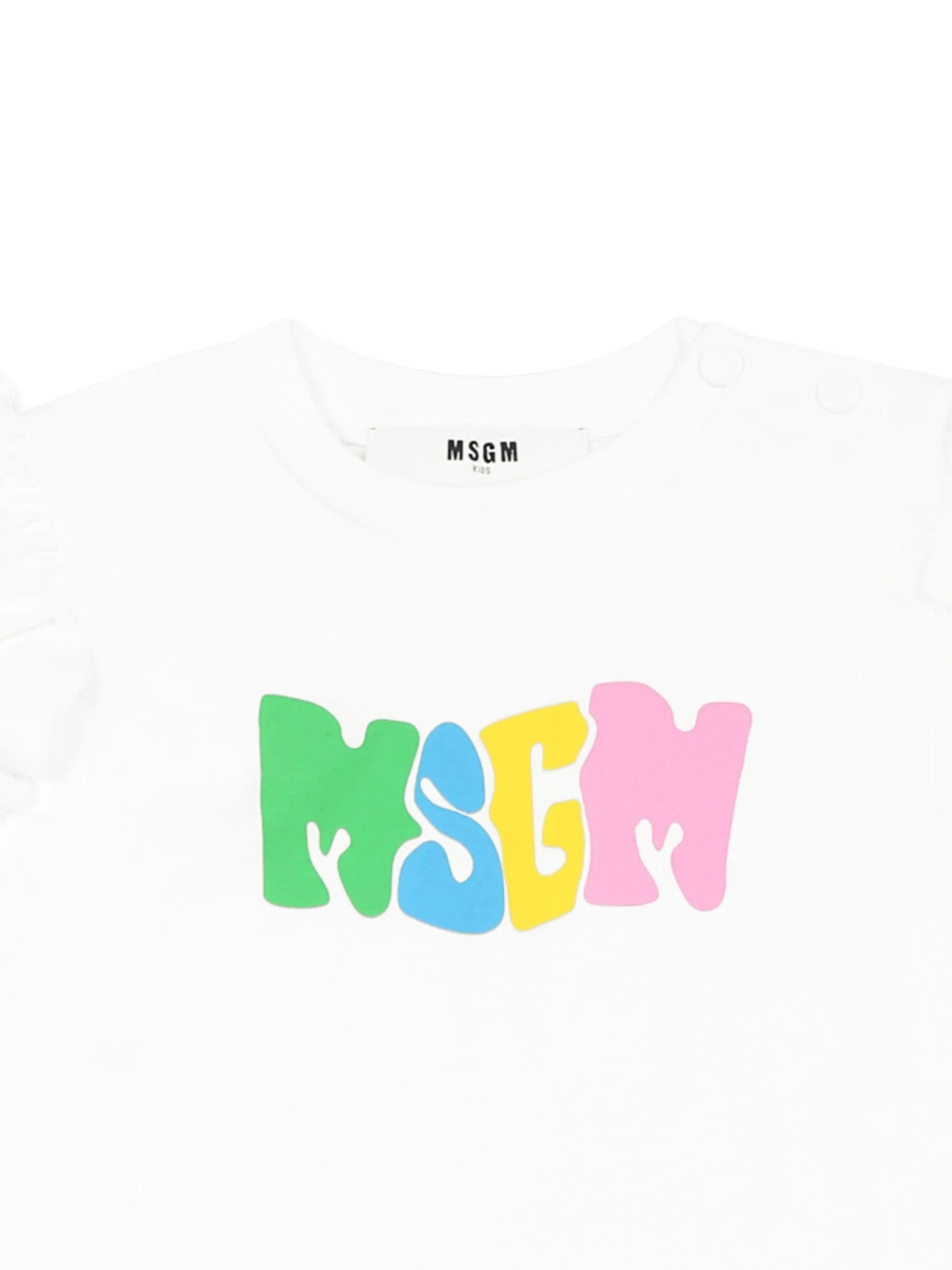 COMPLETO T - SHIRT+SHORTS MULTICOLOR MSGM - Angel Luxury