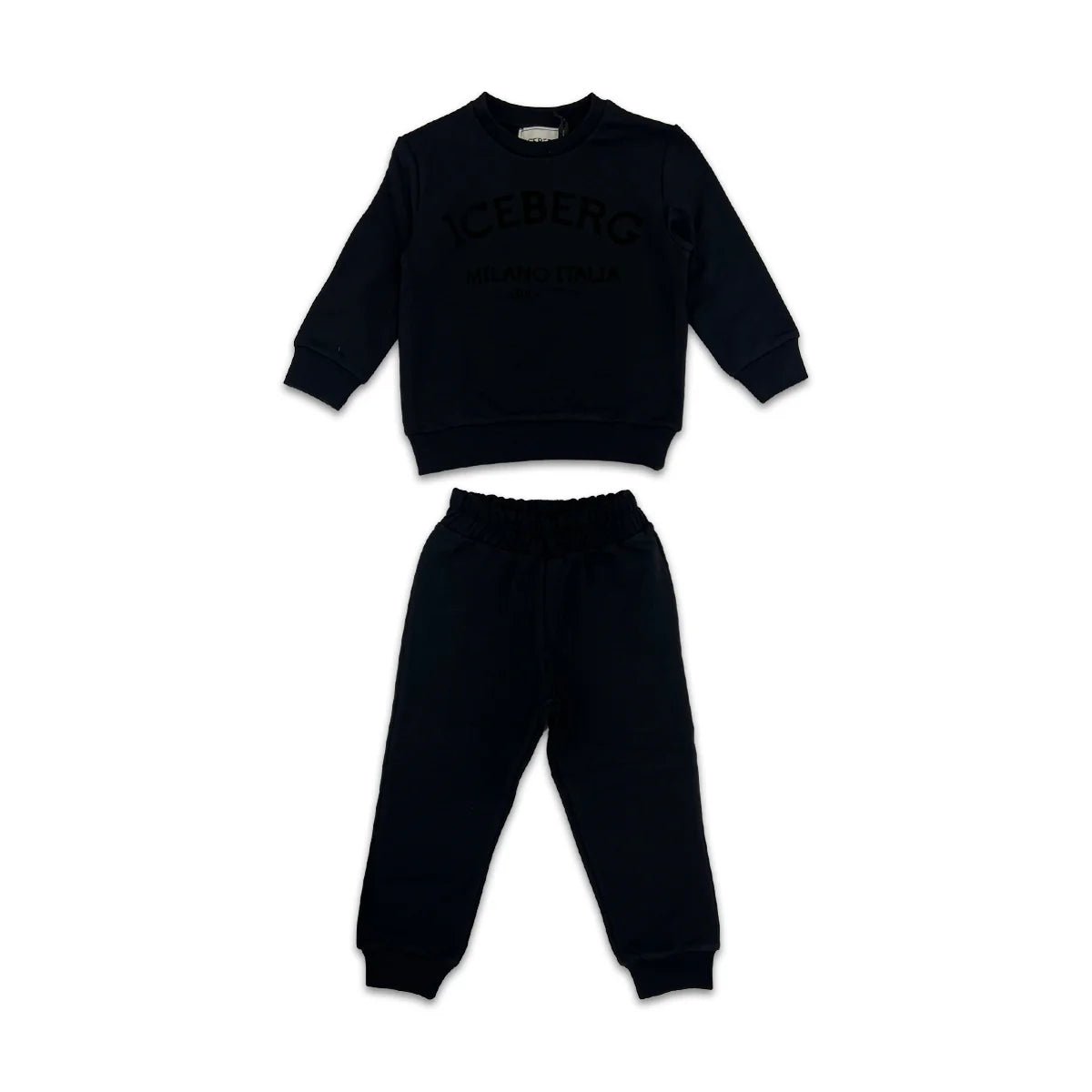 COMPLETO TUTA NERA ICEBERG - Angel Luxury