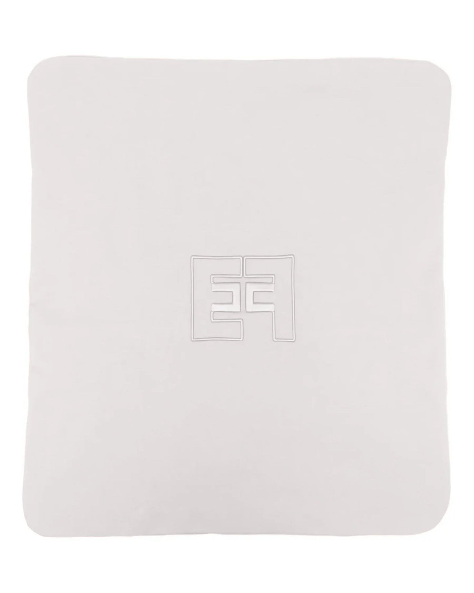 COPERTA AVORIO CON RICAMO ELISABETTA FRANCHI - Angel Luxury