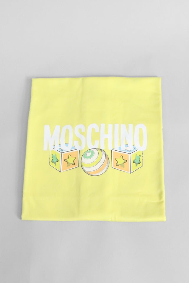 Coperta Moschino gialla - Angel Luxury