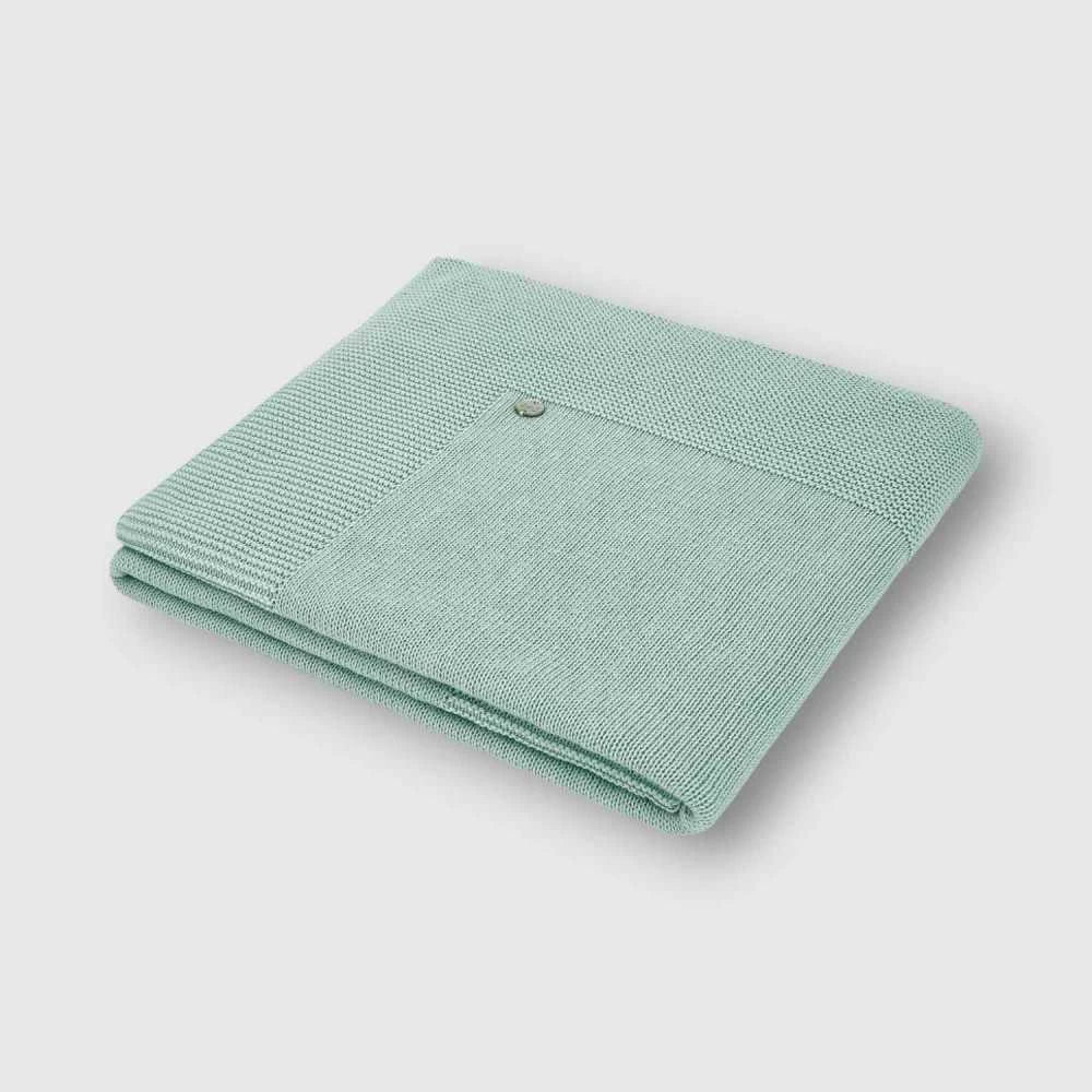 COPERTA VERDE ACQUA PAZ - Angel Luxury