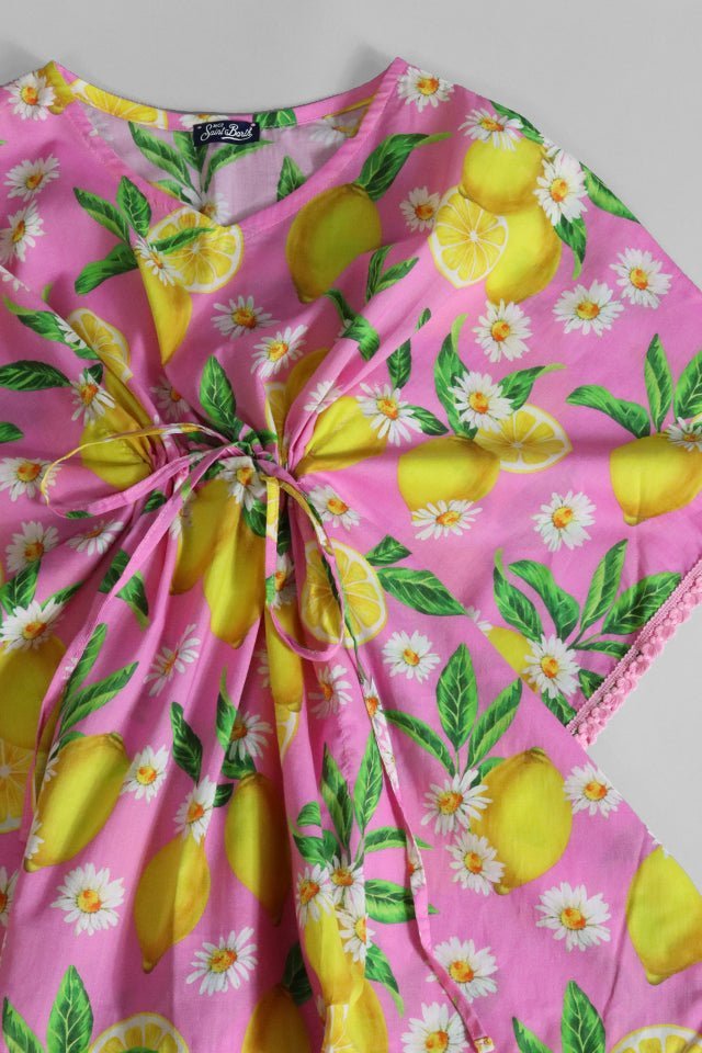 Copricostume caftano Mc2 Saint Barth rosa - Angel Luxury