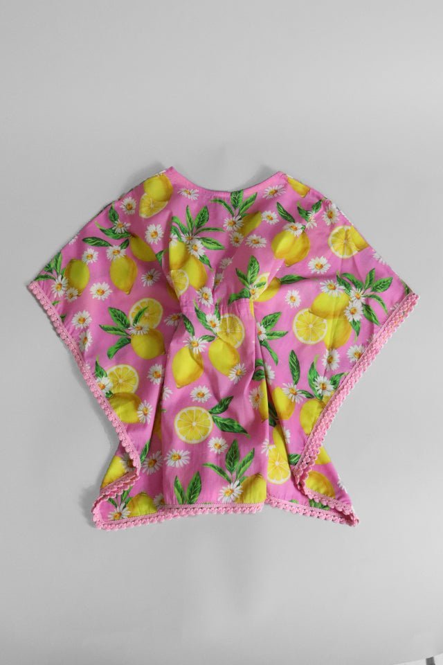 Copricostume caftano Mc2 Saint Barth rosa - Angel Luxury