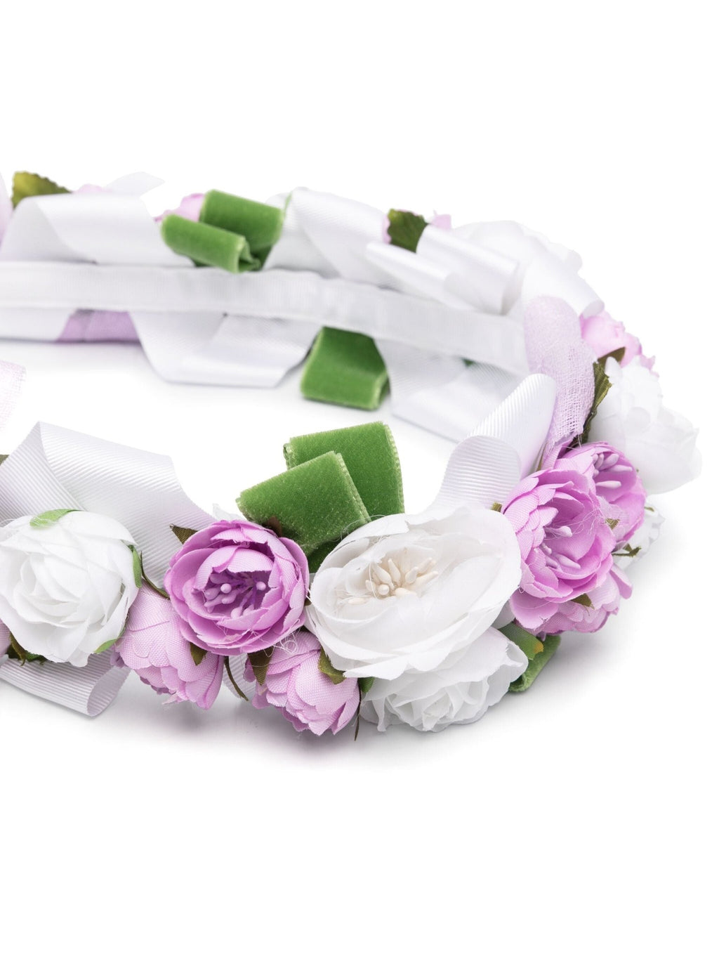 CORONCINA GLICINE/BIANCA COLORI CHIARI - Angel Luxury