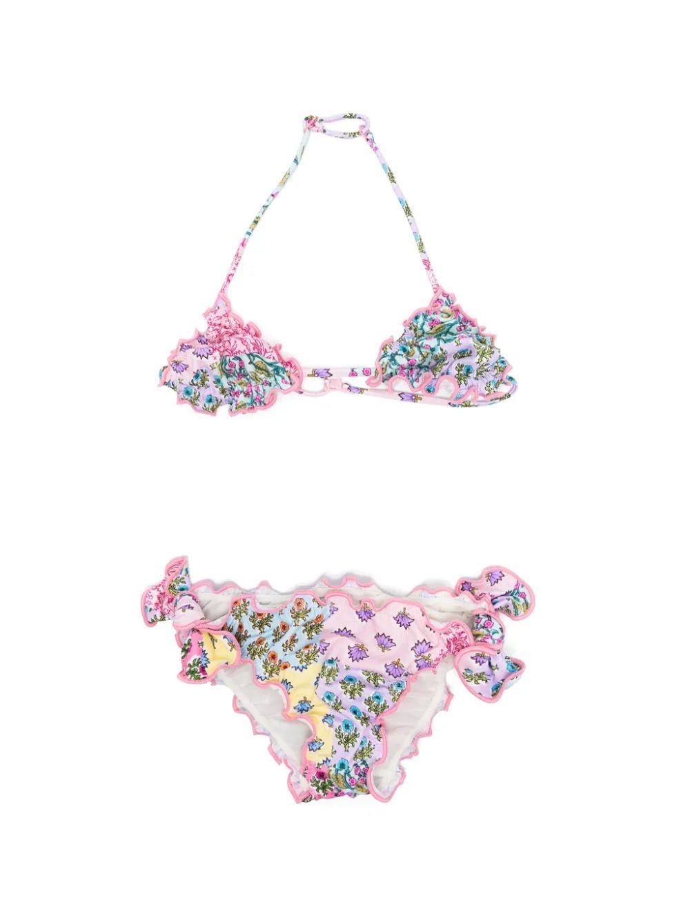 COSTUME BIKINI CON FIORI MC2 SAINT BARTH - Angel Luxury