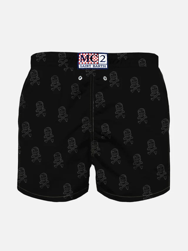 COSTUME BOXER NERO DUCKY PIRATE MC2 SAINT BARTH - Angel Luxury