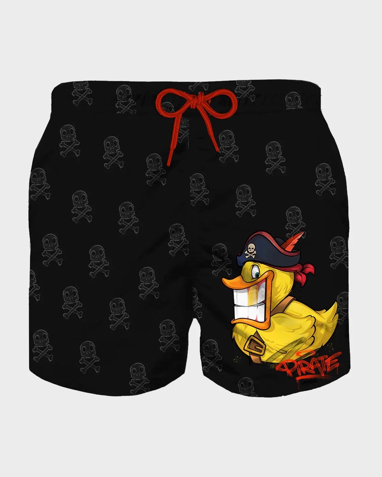 COSTUME BOXER NERO DUCKY PIRATE MC2 SAINT BARTH - Angel Luxury