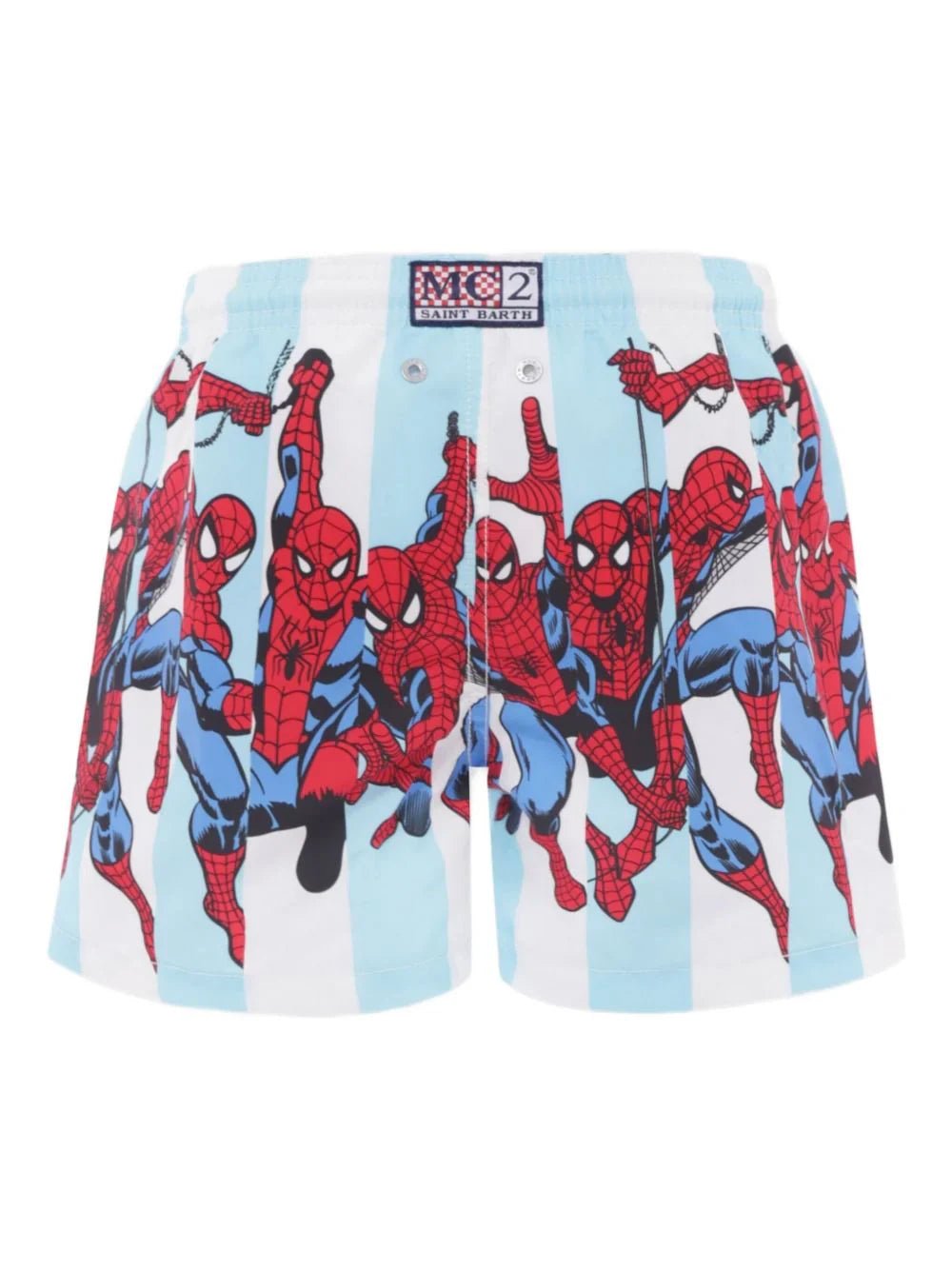 COSTUME BOXER SPIDERMAN A RIGHE MC2 SAINT BARTH - Angel Luxury