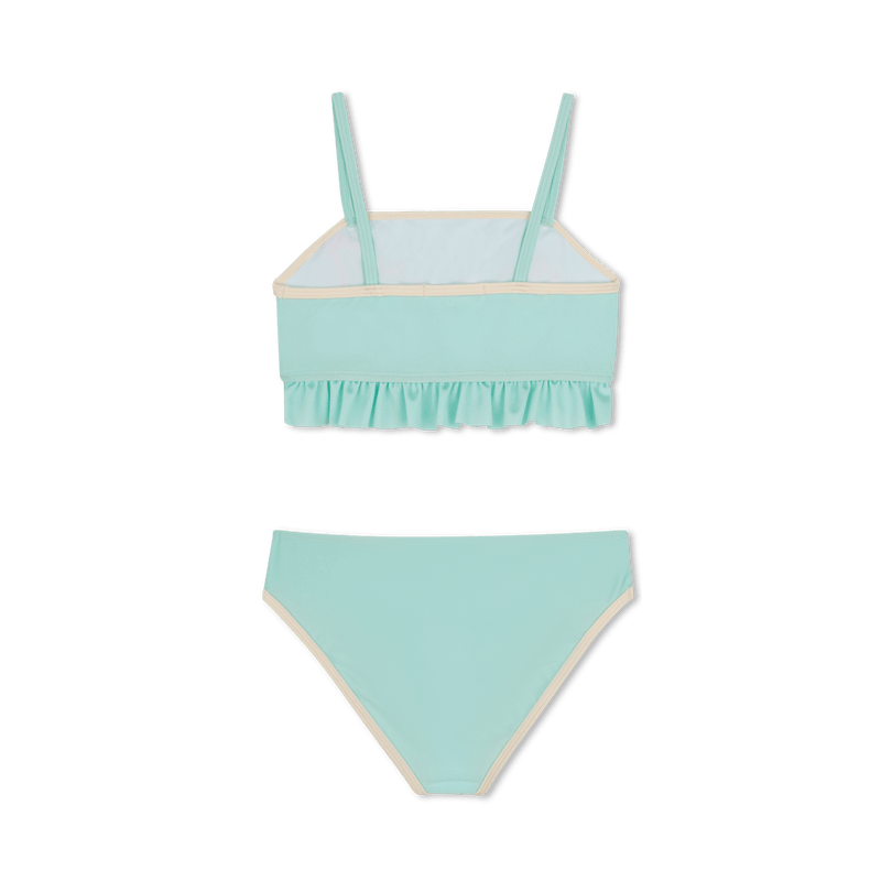 COSTUME DUE PEZZI TURCHESE CON PAILLETTES BILLIEBLUSH - Angel Luxury