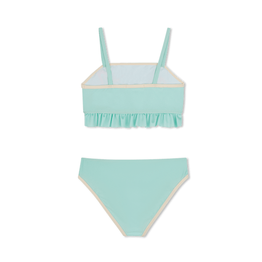 COSTUME DUE PEZZI TURCHESE CON PAILLETTES BILLIEBLUSH - Angel Luxury