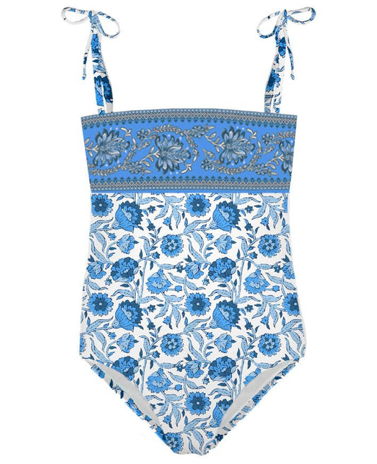 COSTUME INTERO CON FANTASIA FLOREALE MC2 SAINT BARTH - Angel Luxury
