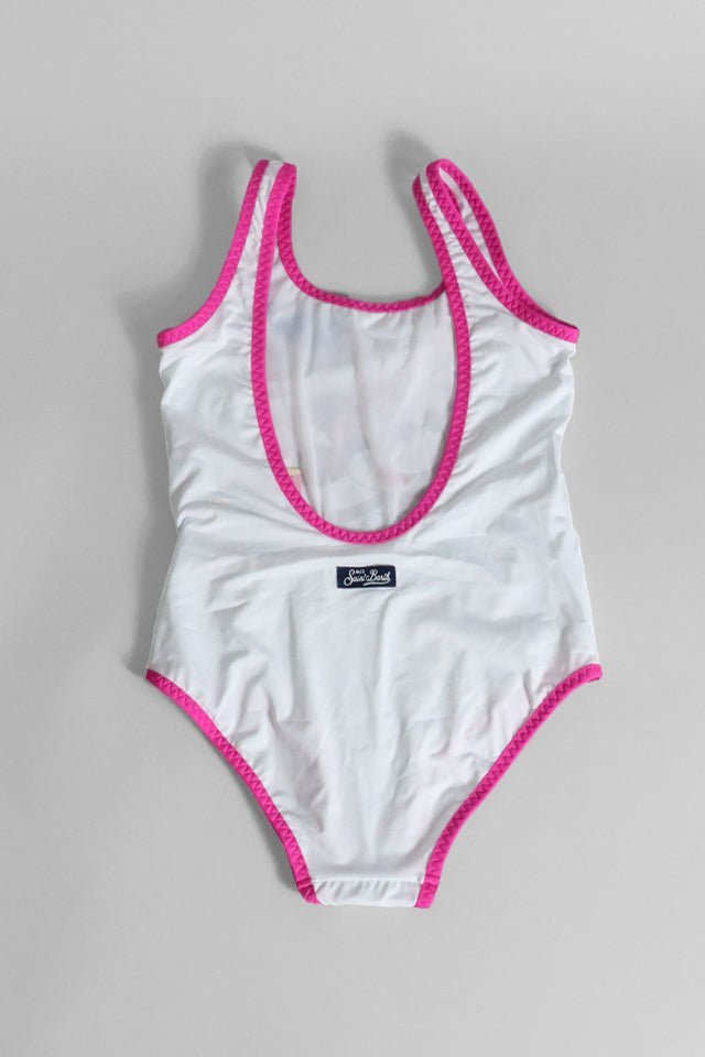 Costume intero Mc2 Saint Barth bianco - Angel Luxury