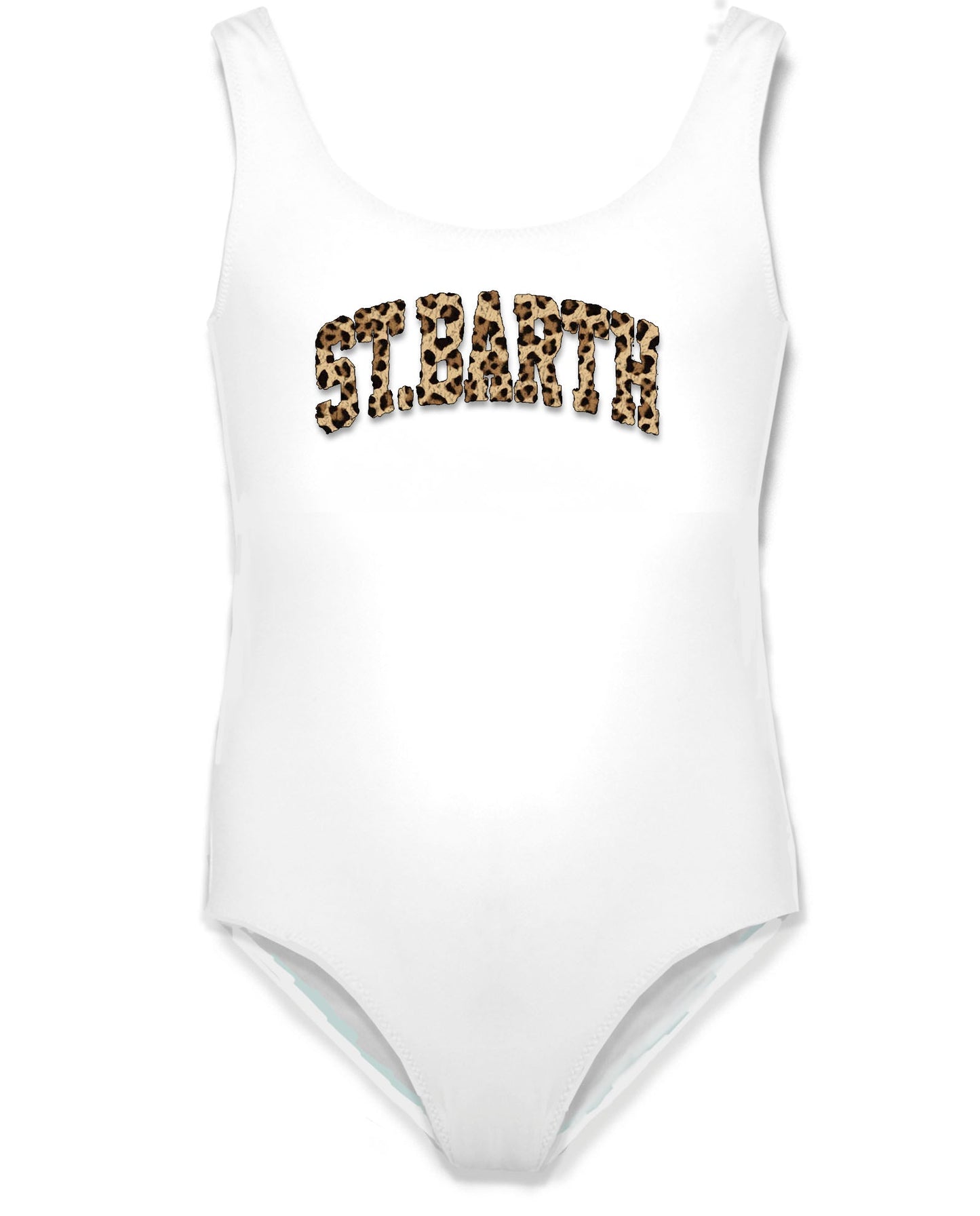 COSTUME INTERO MC2 SAINT BARTH BIANCO CON SCRITTA MACULATA - Angel Luxury