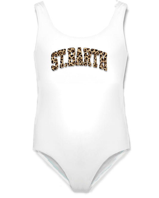 COSTUME INTERO MC2 SAINT BARTH BIANCO CON SCRITTA MACULATA - Angel Luxury
