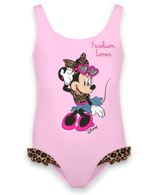 COSTUME INTERO ROSA MINNIE CON VOLANT MACULATO MC2 SAINT BARTH - Angel Luxury