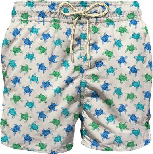COSTUME MC2 SAINT BARTH BIANCO CON STAMPA TARTARUGHE - Angel Luxury