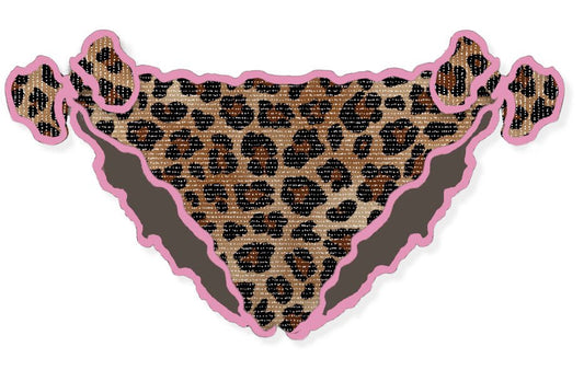 COSTUME MC2 SAINT BARTH MACULATO CON BORDI ROSA - Angel Luxury